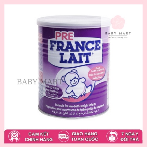 SỮA PRE FRANCE LAIT 400g - SỮA CHO TRẺ SINH NON