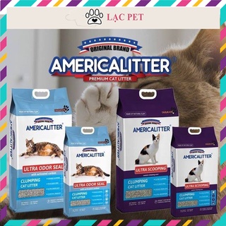 Cát Vệ Sinh Đất Sét Cao Cấp Cho Mèo America Litter - 10L