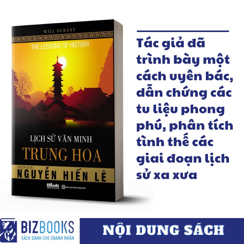 Sách Lịch sử văn minh Trung Hoa - Nguyễn Hiến Lê