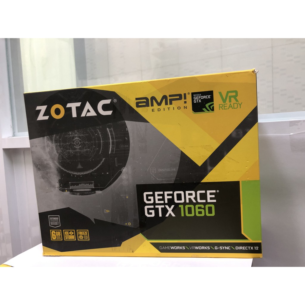 Card màn hình ZOTAC GeForce GTX 1060 6GB GDDR5X