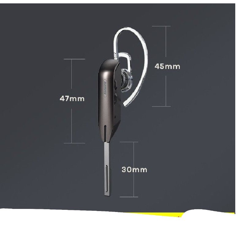 CHÍNH HÃNG  Tai nghe cao cấp Remax Double Mic, model: RB - T38, tự động kết nối Bluetooth 5.0 T38