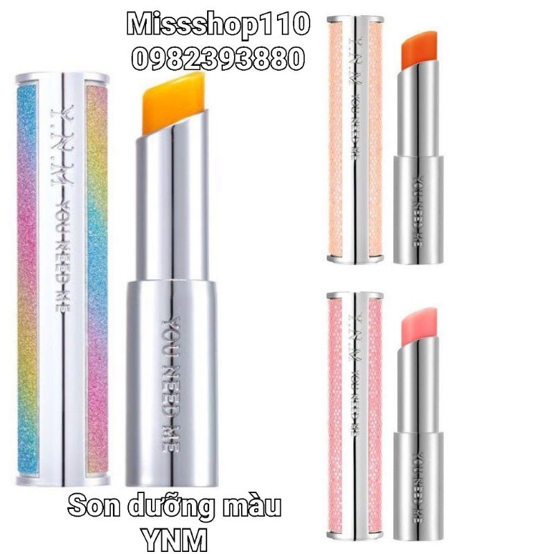 Son dưỡng đổi màu theo nhiệt độ - YNM Rainbow Honey Lip Balm (Hàn Quốc)