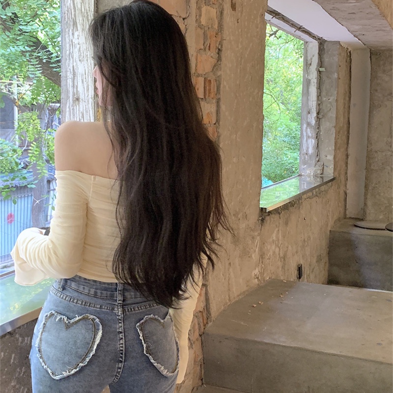 Áo Nữ Tay Dài Hở Vai Thời Trang Quyến Rũ