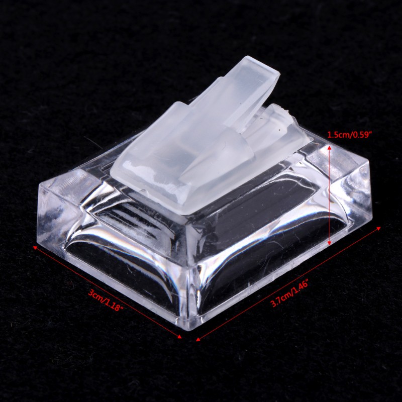 Giá Trưng Bày Nhẫn Chất Liệu Acrylic Trong Suốt