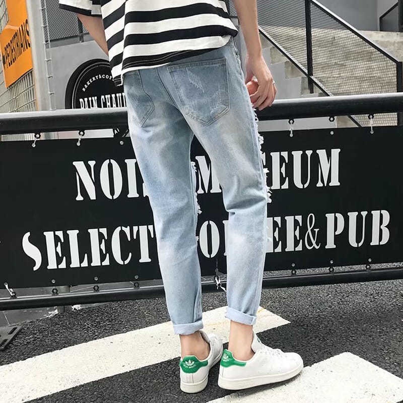 Áo Khoác Jean Thời Trang Mùa Hè Dành Cho Nam