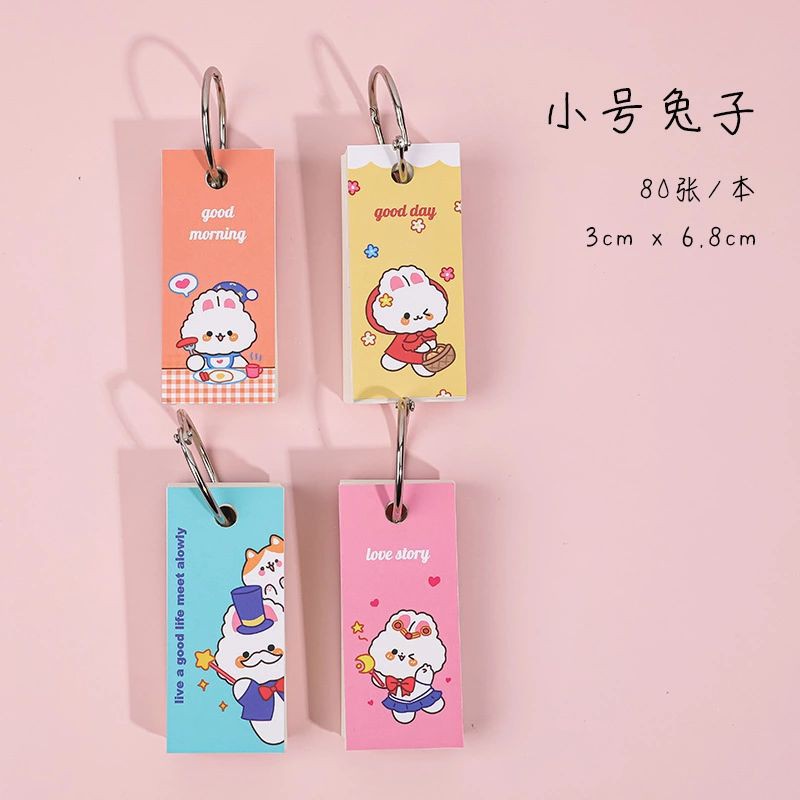 Thẻ Còng Ghi Chú, Học Từ Vựng Dễ Thương BiTi TC291