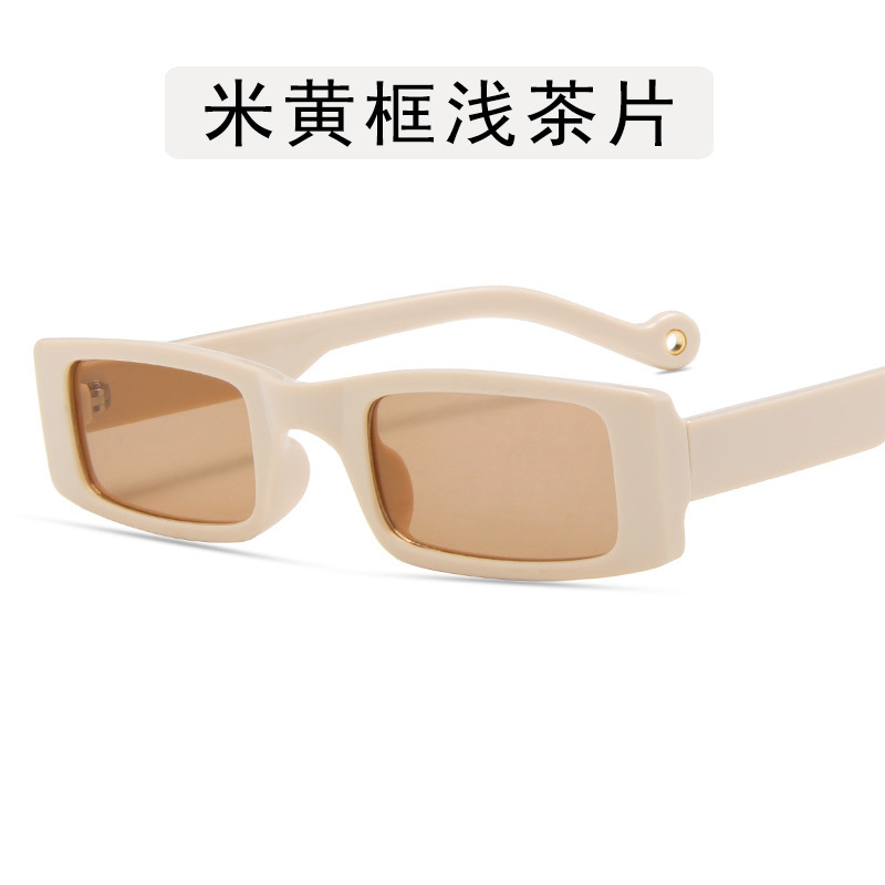 Kính mát hình chữ nhật phong cách cổ điển thời trang phương Tây cho nữ