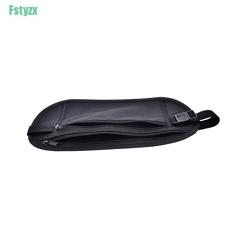 fstyzx 1pc travel storage bag money security purse cards waist belt tickets bag pouch
