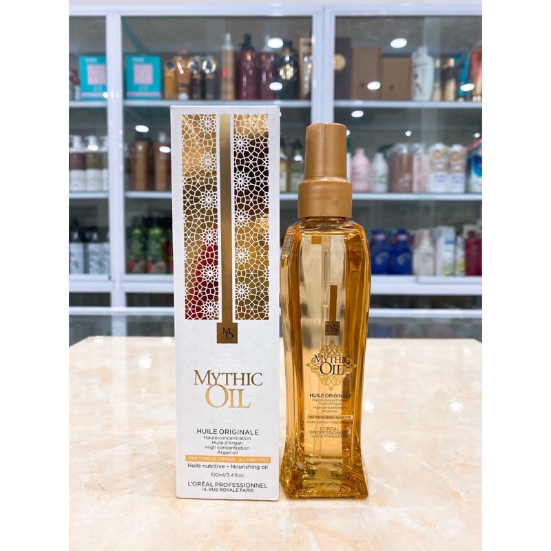 TINH DẦU DƯỠNG TÓC MYTHIC OIL L'OREAL PHỤC HỒI SUÔN MƯỢT TÓC TBN 100ML