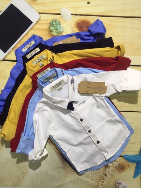 [ XẢ HÀNG ]Áo sơ mi dài tay cho bé trai, chất vải lenni cotton đẹp,mịn, mát, cực co dãn