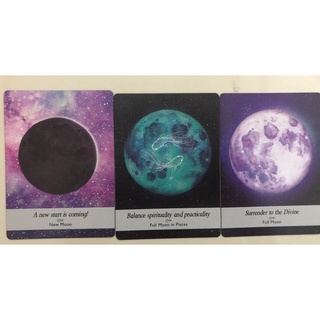 Bộ bài Moonology Oracle hộp sắt (shop review)