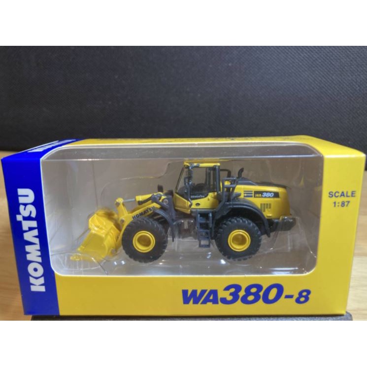 Mô hình xe xúc lật KOMATSU WA380-8 1/87