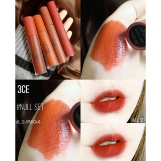 SON 3CE SOFT LIP LACQUER MÀU NULL SET