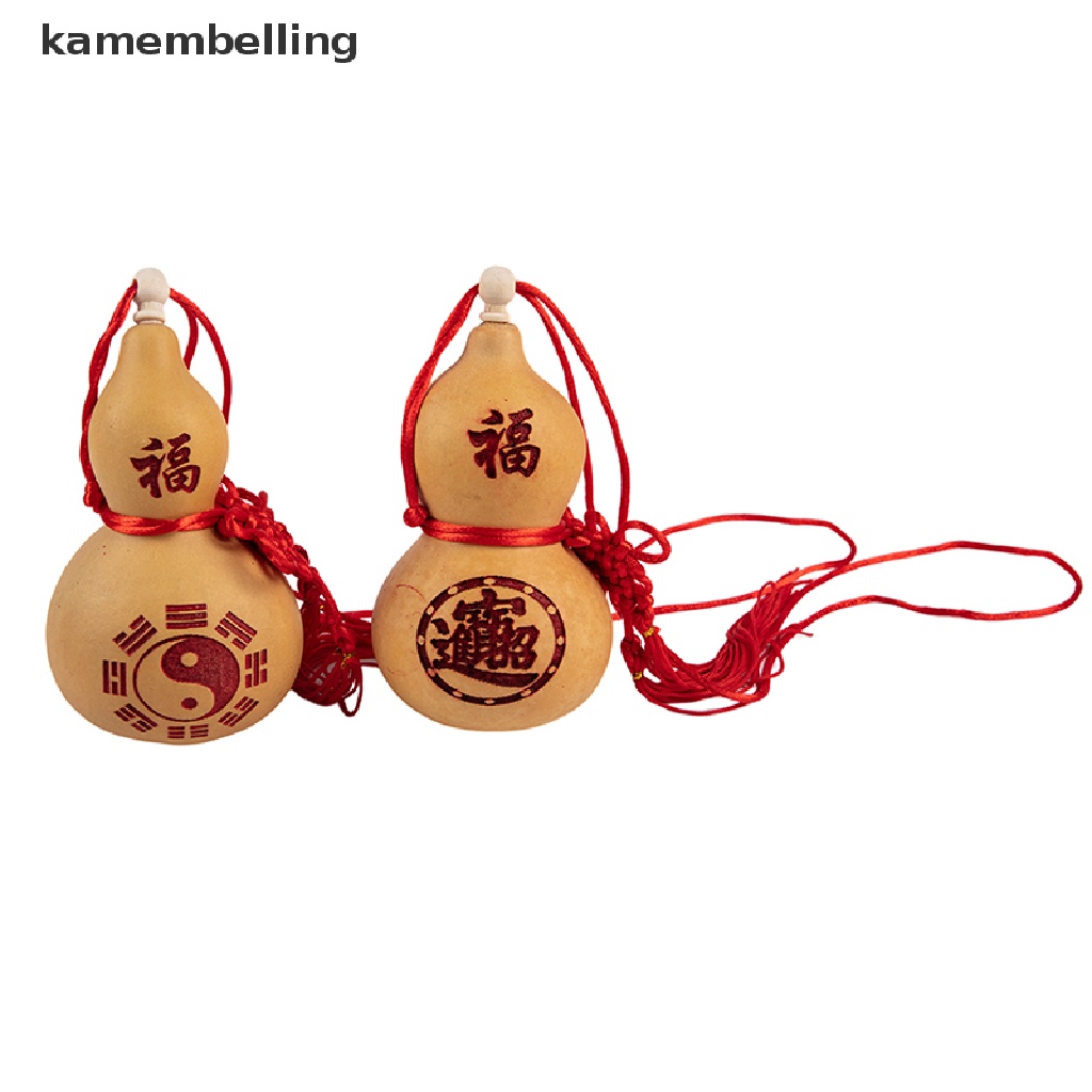 Phụ Kiện Phong Thủy Treo Trang Trí Nhà Cửa 10-12cm Chạm Khắc Hình Quả Bầu Sáng Tạo