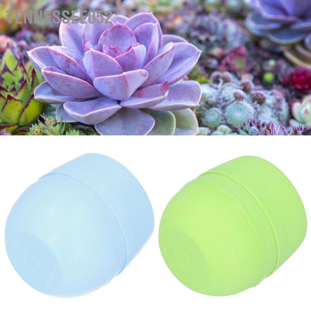 Tennessee052 Mini Round Plastic Plant Flower Pot Garden Home Office Decoration for Planting