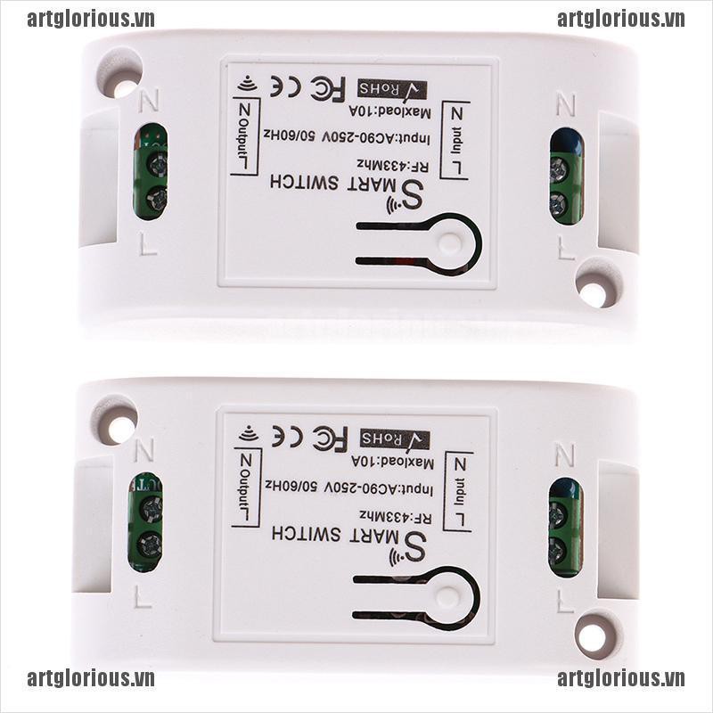Rơ Le Điều Khiển Từ Xa Không Dây Thông Minh 433 Mhz RF