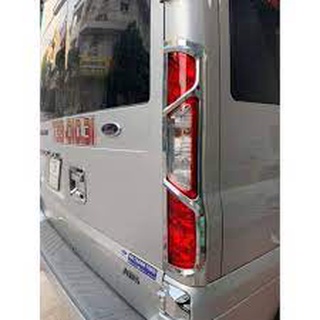 Ốp đèn Hậu xe Ford Transit mạ Crom, , Op den truoc sau, op vien den
