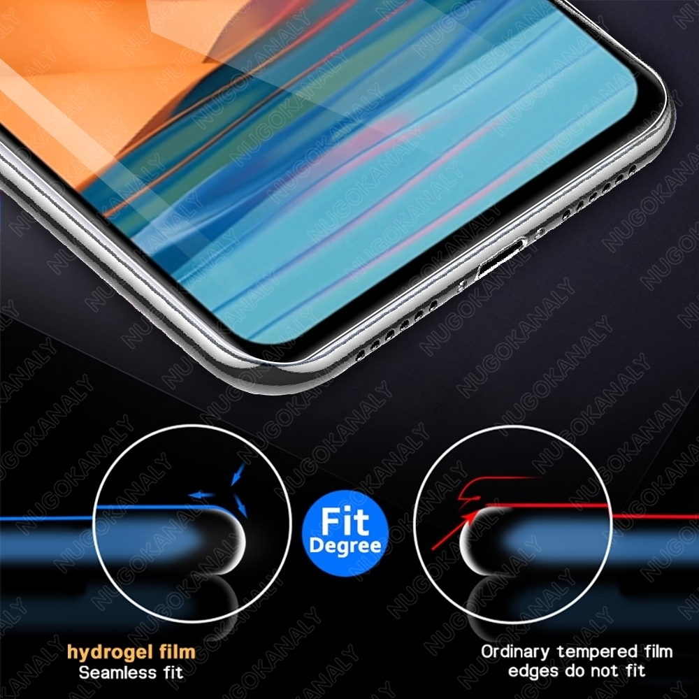 Miếng dán hydrogel cho Xiaomi 12 11 Lite Ne 12T 11T 10T 9T Pro Redmi Note 11 12 Pro 12s 11s 10 10s 10A 10C 9T 9A 9C 9 9s 8 8A 7 Pro