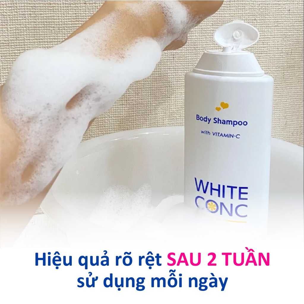 Sữa tắm trắng da White Conc (Marna Cosmetics) 360ml  - Hachi Hachi Japan Shop