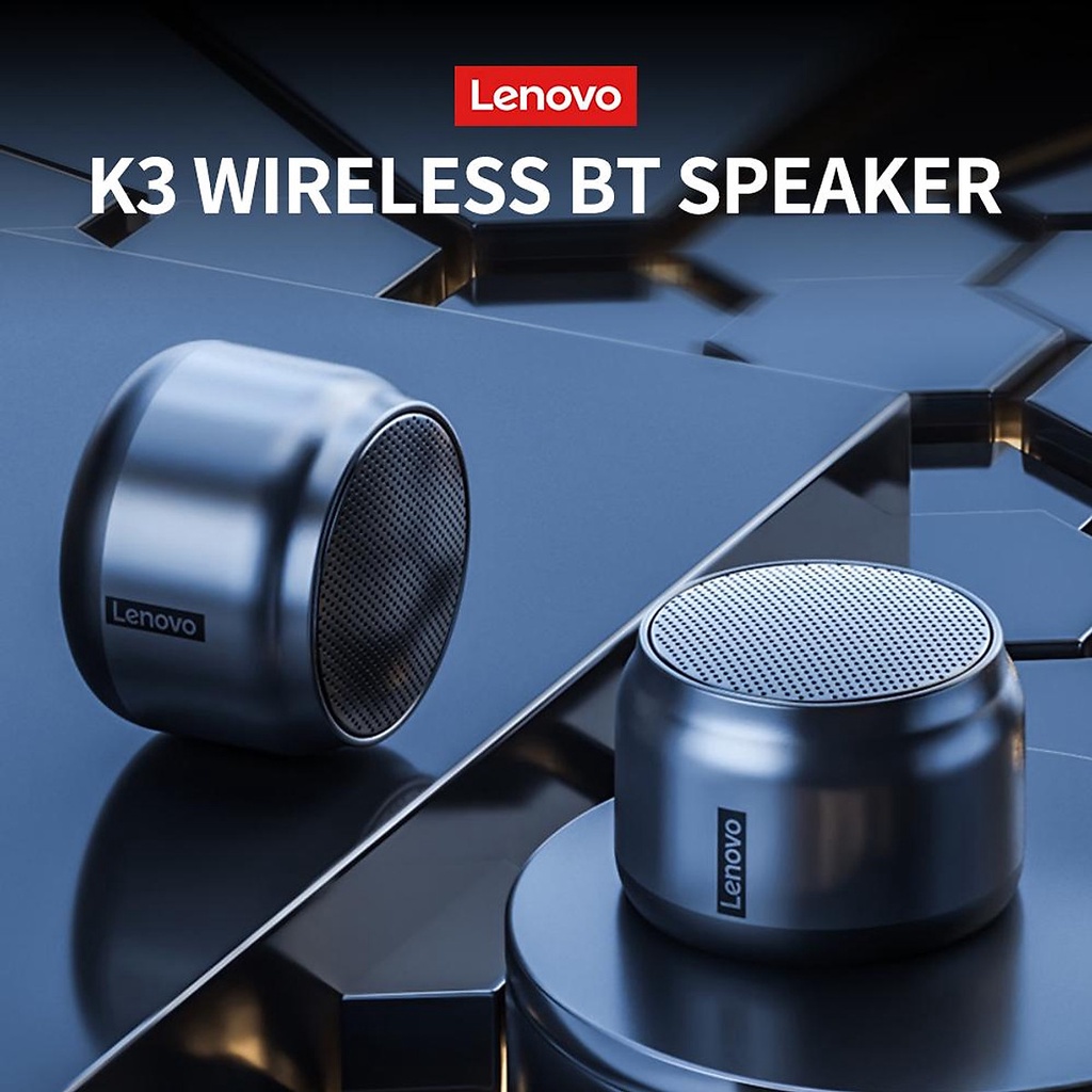 Loa Bluetooth Mini Lenovo K3 Thinkplus | Bluetooth 5.0 | IPX5 | Hỗ Trợ Đàm Thoại Rảnh Tay