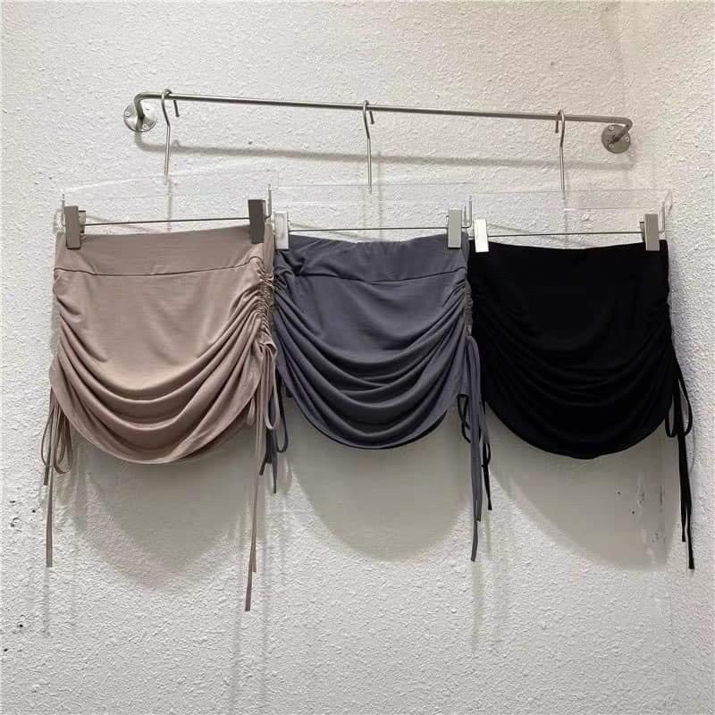 Chân váy nhún dây rút nhiều màu co giãn M89 | BigBuy360 - bigbuy360.vn