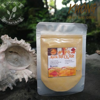 Bột đắp mặt nạ Mask Bột Cà Rốt HANDMADE