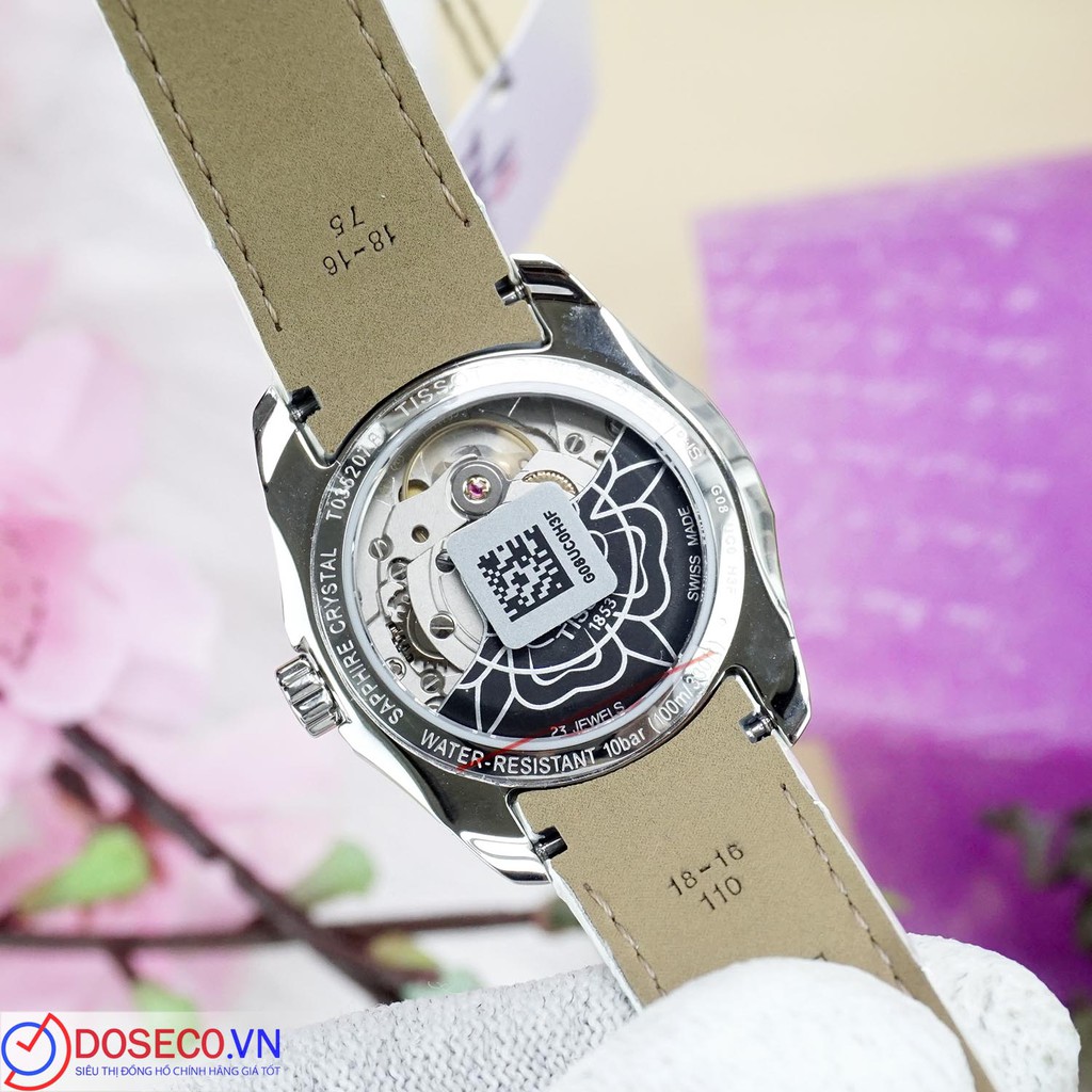 Đồng hồ nữ Tissot Couturier Lady Powermatic 80 T035.207.16.116.00