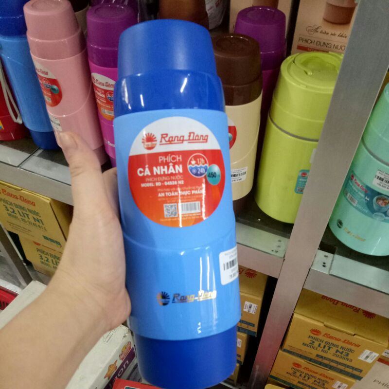 Phích giữ nhiệt cá nhân cầm tay Rạng Đông ( đủ các màu) | BigBuy360 - bigbuy360.vn