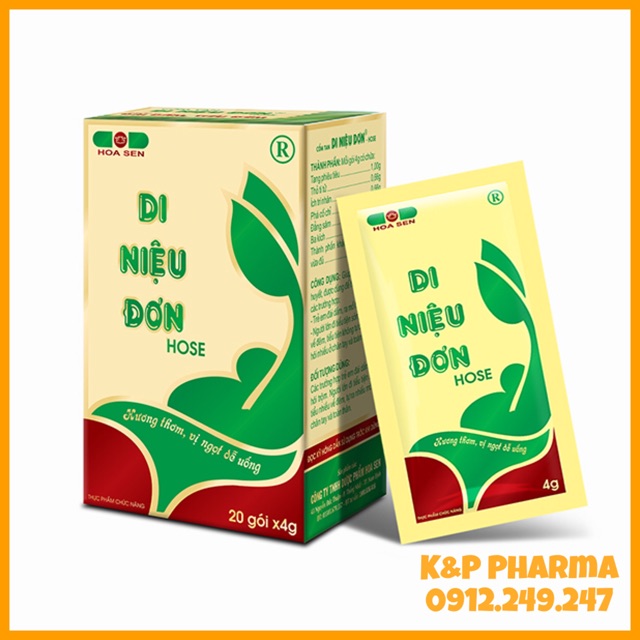 CỐM DI NIỆU ĐƠN HOSE | Hỗ trợ hiệu quả trẻ em đái dầm, ra mồ hôi trộm, người lớn tiểu đêm, tiểu són