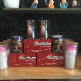 1 Cặp Nến Đổi Màu Công Giáo Size S