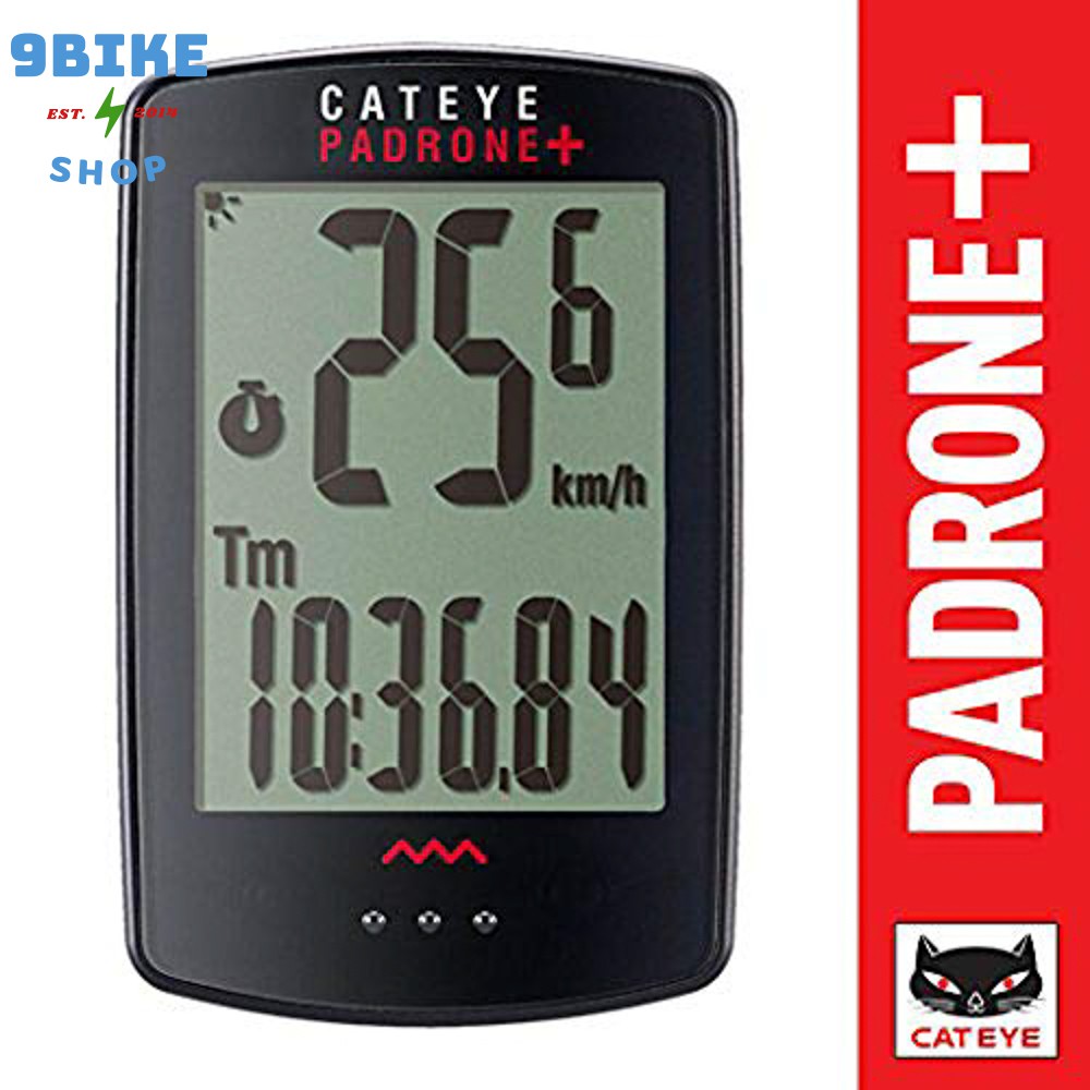 Đồng hồ xe đạp không dây CATEYE PADRONE Plus