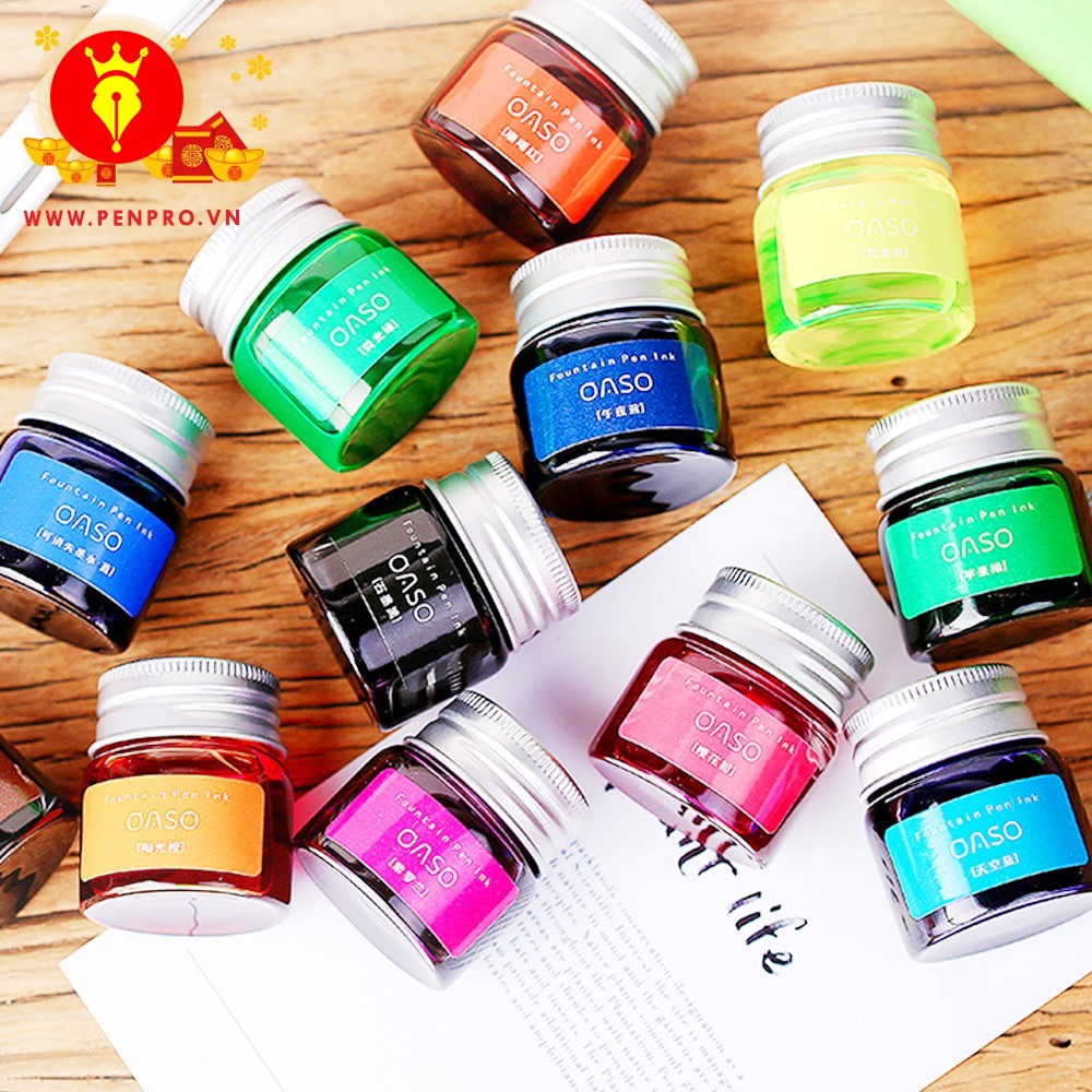 Mực Oaso 20ml, Mực nhật cao cấp, bút máy – vbigvietnam