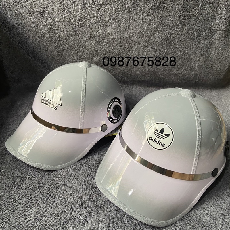SALE  Nón bảo hiểm kết Nữ có nhất thông gió Sơn nano(chính hãng cty hoàng thành)