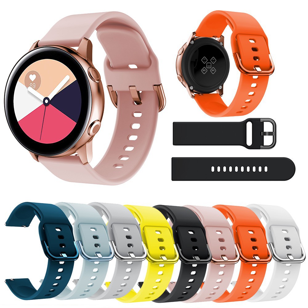 Dây đeo thay thế chất liệu silicon cho Samsung Galaxy Watch Active thumbnail