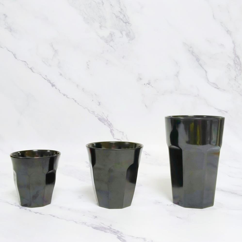 (HÀNG ĐẸP) Cốc SUPERWARE Nhựa phíp 100% melamine Đen