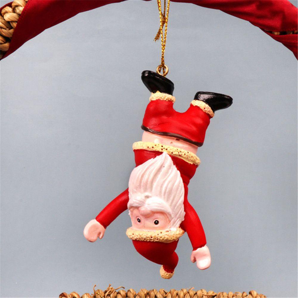 CONOPERY Phụ Kiện Treo Trang Trí Cây Thông Giáng Sinh Hình Ông Già Noel Mini