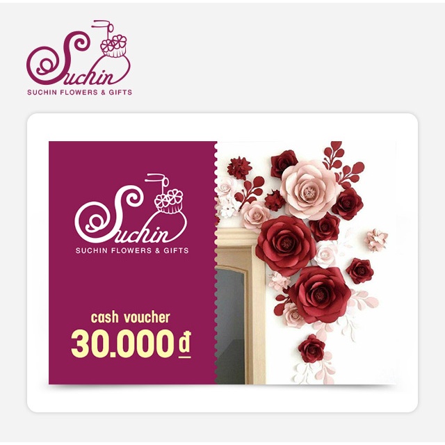 Hà Nội [Evoucher] Phiếu quà tặng Suchin 30.000 VNĐ