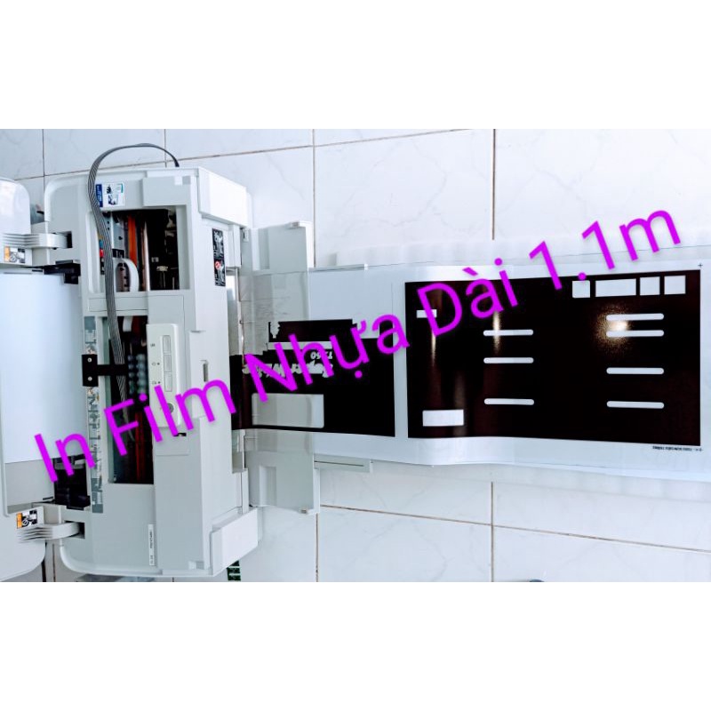 Film nhựa đục khổ A4 In bản chụp kéo Lụa