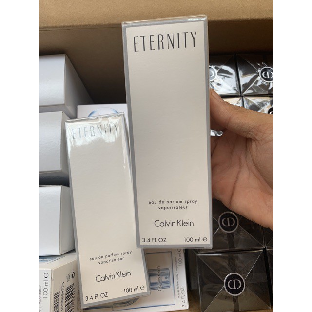 [HÀNG CHÍNH HÃNG] NƯỚC HOA CK ETERNITY EDP 100ML FULLSEAL NHƯ HÌNH [HOÀN TIỀN GẤP 1000%]