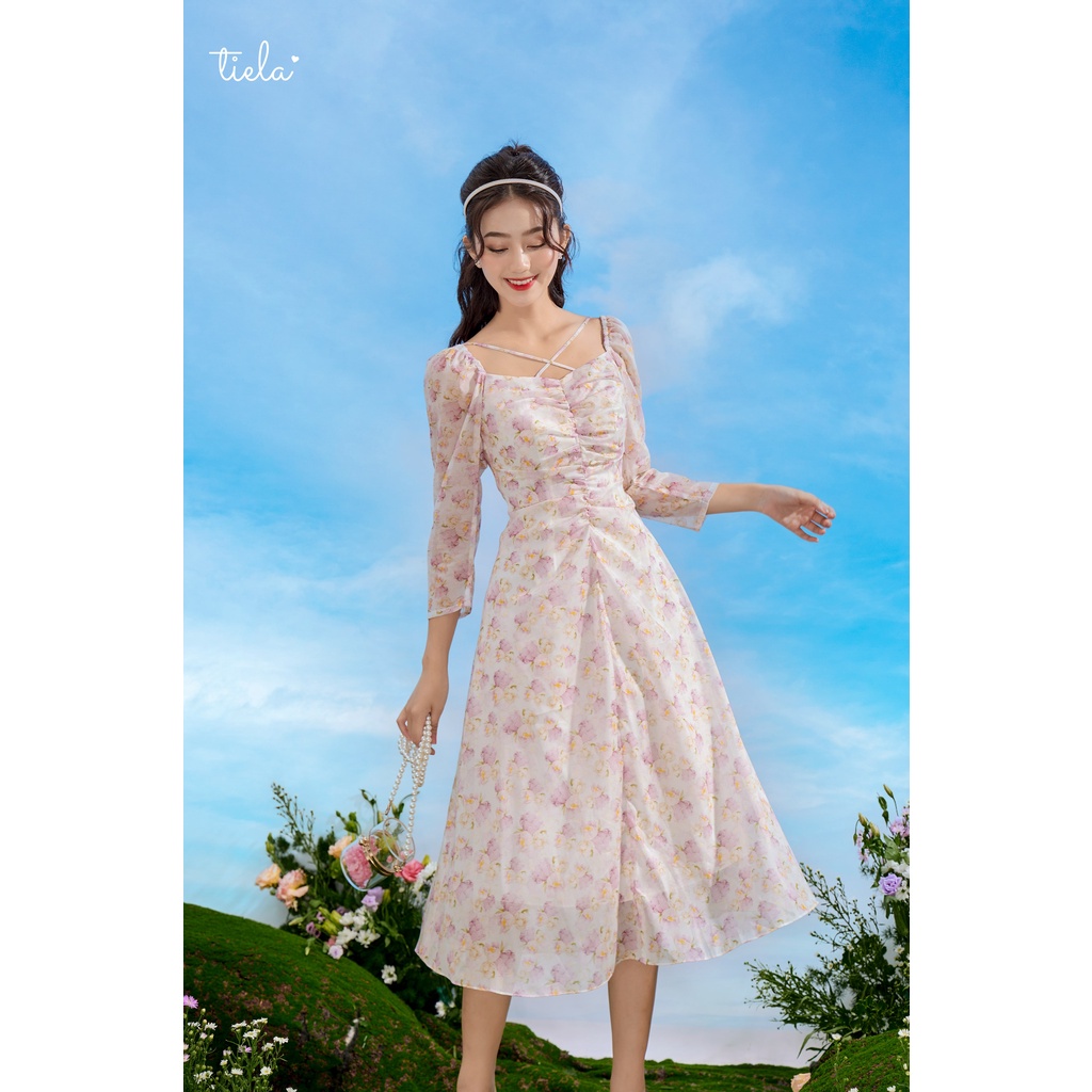 TIELA Đầm váy hoa nhún eo - Dily Dress