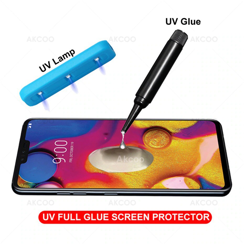 [Siêu Văn Rẻ ] Kính Cường Lực LG V30 / V30 Plus Full Keo UV [Mọi người mua đi] - Hàng chuẩn