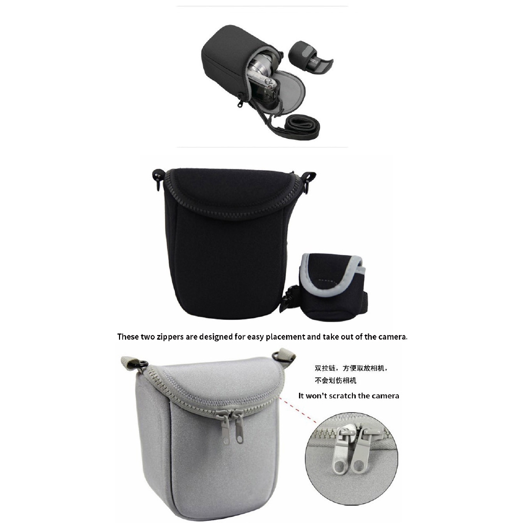 Túi Đựng Máy Ảnh Canon EOS M M2 M3 M6 M10 M100 SX720 SX710 SX700 G9X G7X SX610 SX400 SX410 SX150 SX130 G16 G15 G9