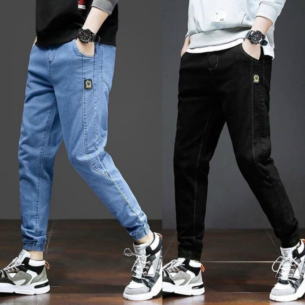 Quần Jean Nam-Quần Bò Nam BH7290XM Cao Cấp Ống Côn Kiểu Joger Chuẩn Đẹp Y hình !