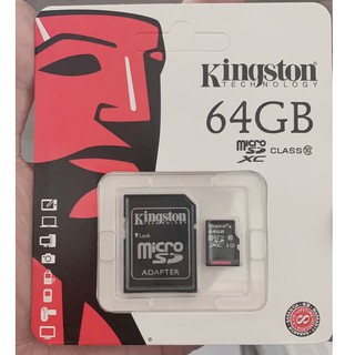 Thẻ Nhớ 64GB Kingston MicroSD Class 10