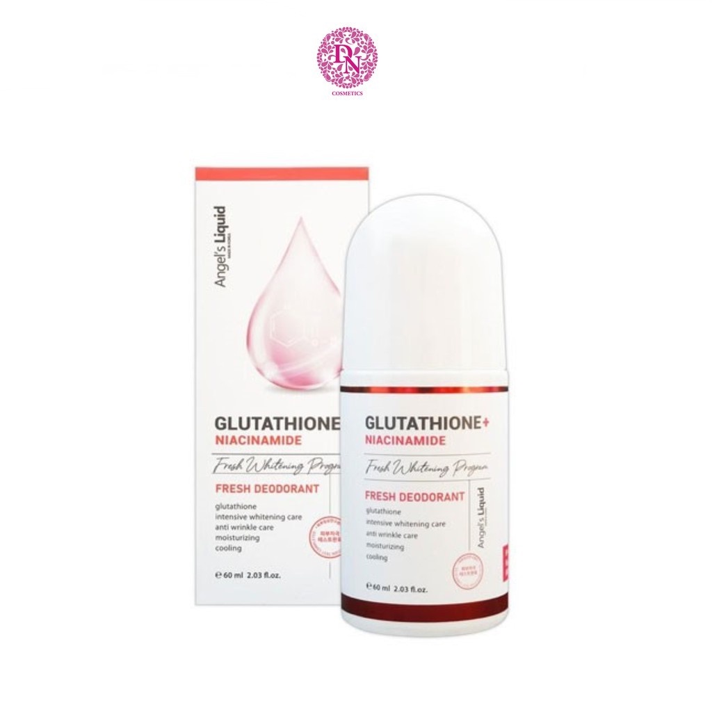 Lăn khử mùi Anglel's Liquid Glutathione Niacinamide 60ml