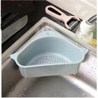 [TIỆN ÍCH ] Rổ góc gắn bồn rửa chén, hít chân không tiện lợi - Vimart99