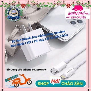 Sạc Nhanh iphone PD 20W USB-C Hàng Chính Hãng SenDem (Bảo Hành 12 Tháng)