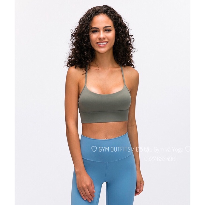 Áo Lót Thể Thao Lululemon Flow Y Bra Long Line - Áo Tập Gym Yoga Cao Cấp Loại 1