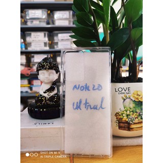 Ốp silicon dẻo trong suốt Samsung galaxy Note 20 ultra