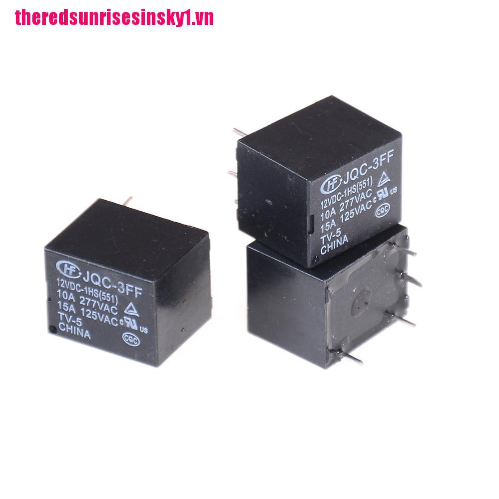 【3C】 5Pcs 12VDC SRD-S-112DM 15A 125VAC 4Pins Coil Power Relay
0
0
0
0
0